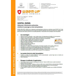 Nopol Diesel Anti-pollution 400ml / Traitement anti pollution diesel spécial controle technique diesel