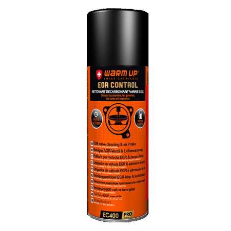 EGR CONTROL Décarbonnant pour vanne EGR, turbo et injecteurs grippés 400ml.