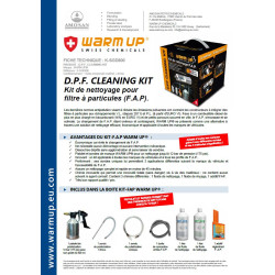 DPF CLEANING KIT Kit de nettoyage pour filtre à particules (FAP)