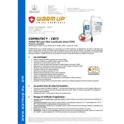 Additif cérine pour filtre à particules diesel (FAP). 3litres. Convient aux véhicules à partir de 2010.