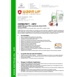 Additif cérine pour filtre à particules diesel (FAP). 3 litres. Convient aux véhicules de 2002 à 2010.