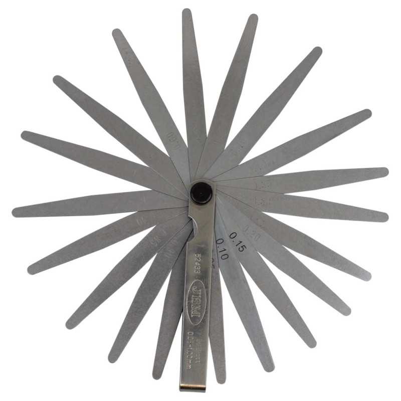 Jeu de Jauges D'Epaisseur-20 (0.05-1.0 MM)