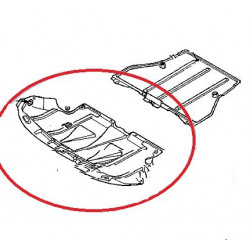 Cache de Protection Sous Moteur Avant - Audi A4 Vw Passat Skoda Superb 150401PL