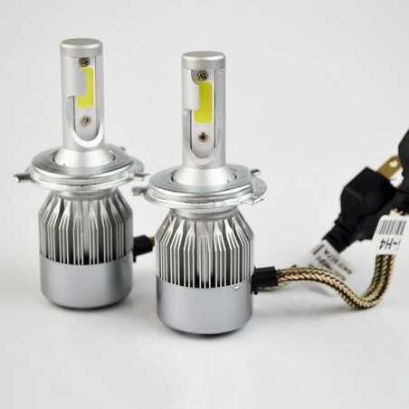 Lot de 2 ampoules H4 LED 3600Lm