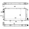 Radiateur de Refroidissement - Citroen C15 1.8d 1.9D 0103.9023