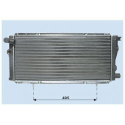 Radiateur Eau Refroidissement - Peugeot 205 D Diesel 0108.2009