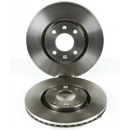 2 Disques de Frein Arriere - Citroen Berlingo C2 C3 Xsara Picasso Peugeot 1007 307 BS6160