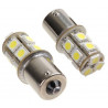 2 Ampoules feu arriere à led effet Xenon - Ba15s BA15S led