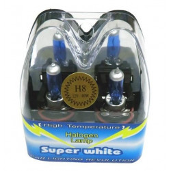 2 Ampoules H8 Blanc - 12v 100w h8-100w