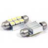 2 Ampoules Navettes à Led Effet Xenon - c5w 37mm c5w 37mm