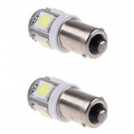 2 Ampoules Veilleuses à Led Effet Xenon - T11 BA9S T11 BA9S led