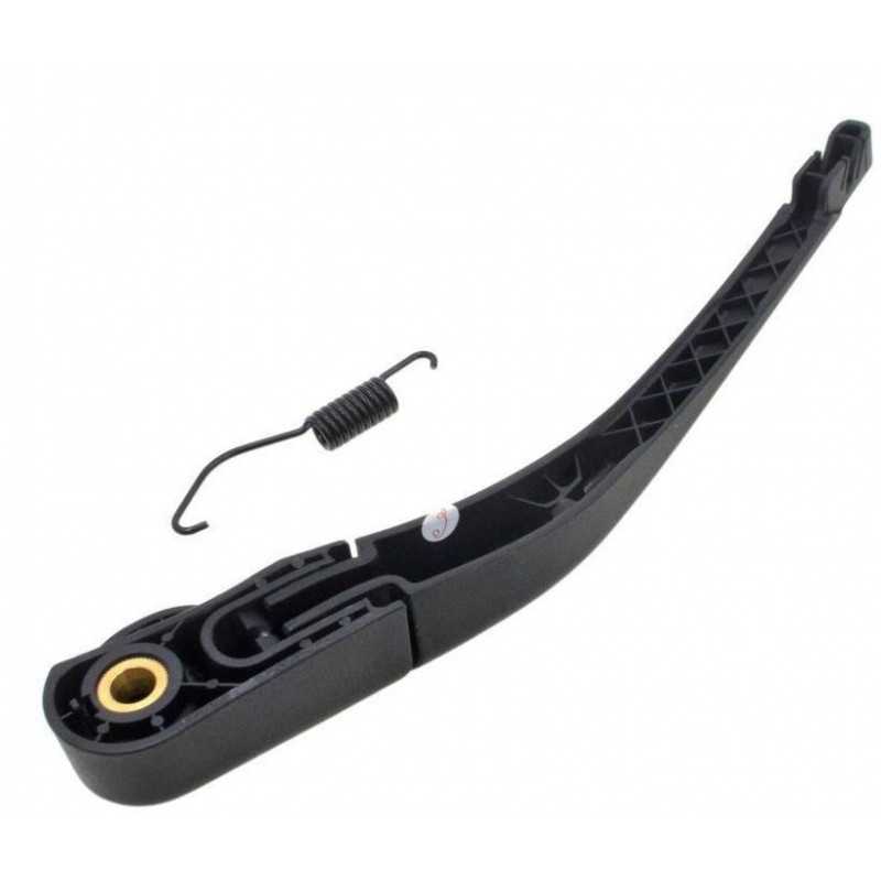 Kit Essuie-glace Arrière - Bras + Balai Caoutchouc Naturel - Compatible Citroën C3 & Peugeot 307 SW