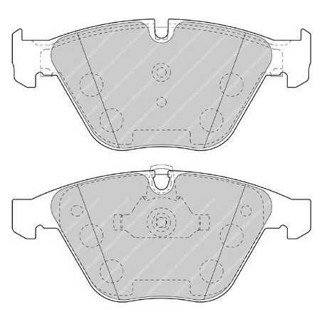 Jeu de Plaquettes de Frein Avant - Bmw serie 3 E90 - E91 - E92 - X1 101110719