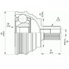 Embout Tete de Cardan - Audi A3 TT Vw Golf 5 Caddy Passat Touran Altea Leon Toledo Octavia Yeti (Boite 5 vitesses) NPZSK007