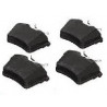 4x Plaquettes de Frein Arriere - Citroen C5 Peugeot 407 HKTPE006