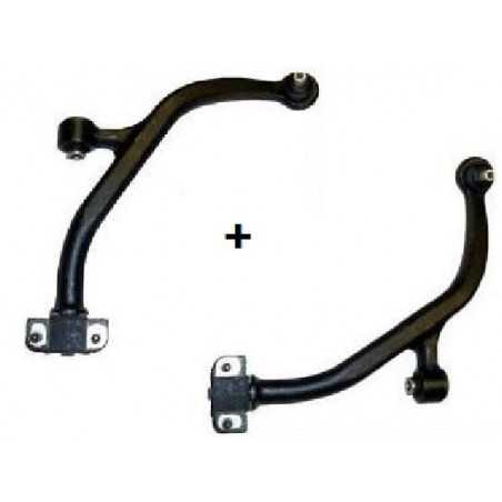 Kit De 2 Bras De Suspension Avant Et 2 Rotules De Barre D'accouplement - Compatible Citroën Saxo, Peugeot 106 - BESTPRICE