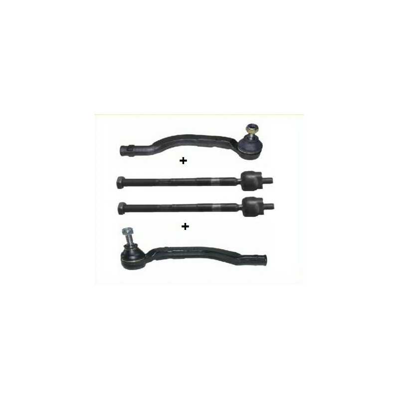 2x Biellettes + 2x Rotules de Direction - Renault Laguna 2 BF-99001+99002+BF-99001-A*2