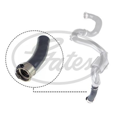 DURITE DE TURBO Joint Pour Renault Captur I Clio IV 1.5 DCI Durite